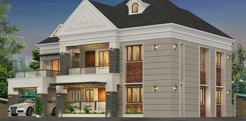 Royal Grandeur – A Perfect Fusion of Classic and Modern Architecture